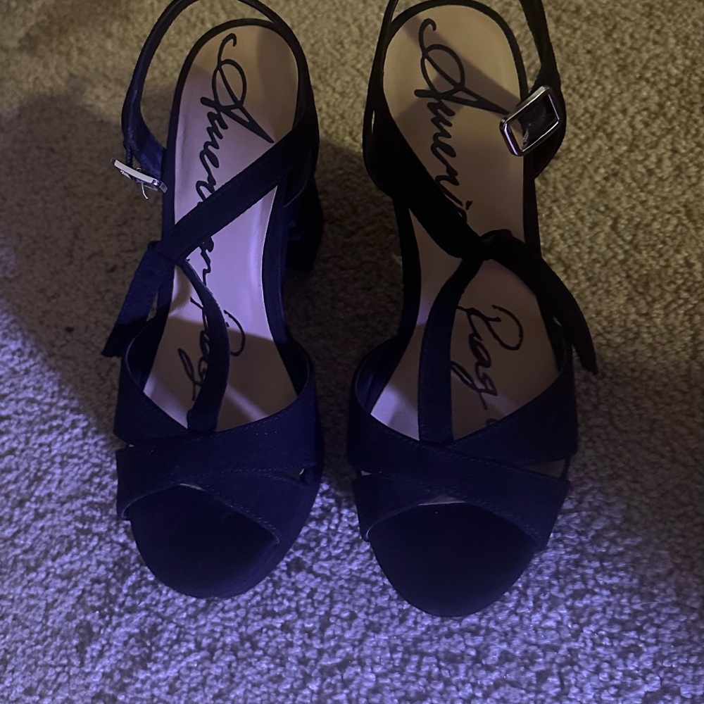 American Rag Black Women's Strappy Heels